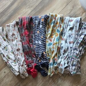 Colorful Baby Pajama Pants Set of 7